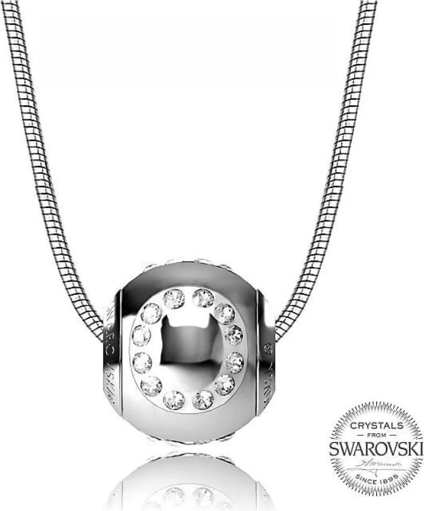 Collana in acciaio lettera O CLET-O