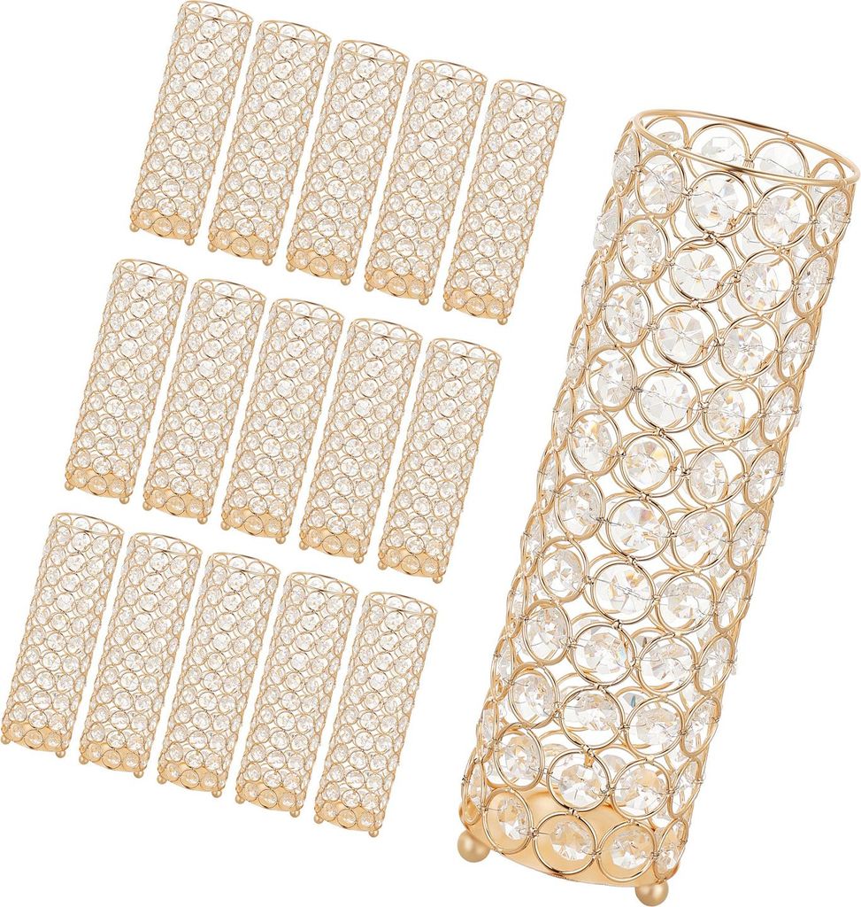 SucceBuy 16 vases décoratifs pour mariage, vases Image du produit 