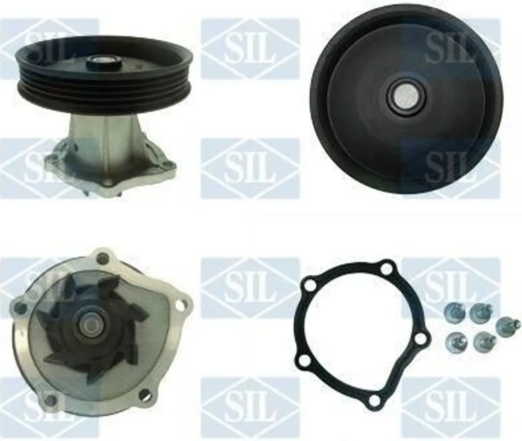 Pompe à eau Saleri SIL PA1587 pour BMW Série 3 F30 F80