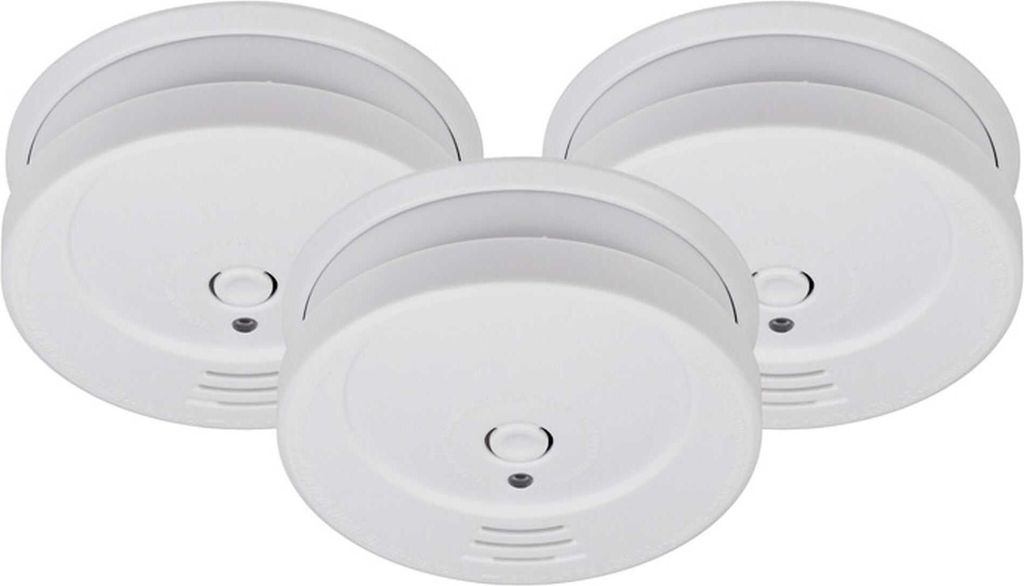 brennenstuhl Rauchmelder RM C 9010 85 db weiß 3er Set Produktbild 