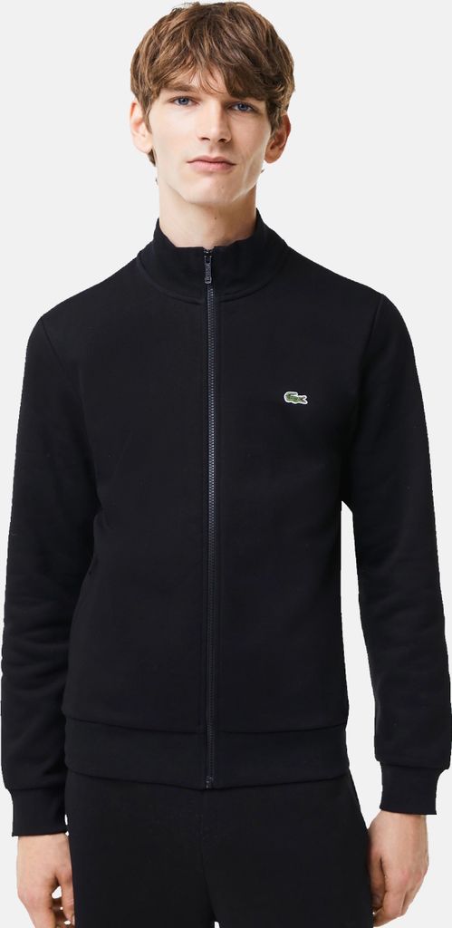 Lacoste Jacke Sweatshirt aus aufgerautem Fleece mit Produktbild 6