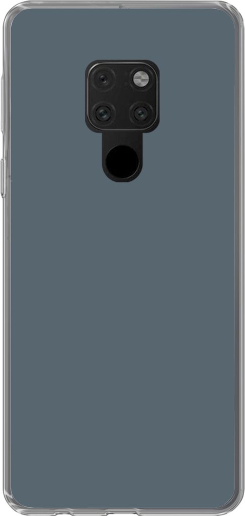 MuchoWow Handyhülle Schutzhülle Hülle für Telefoonhoesje Huawei P40 Lite Farben - Blau - Innen Silikon Softcase Handy Hülle - Handy