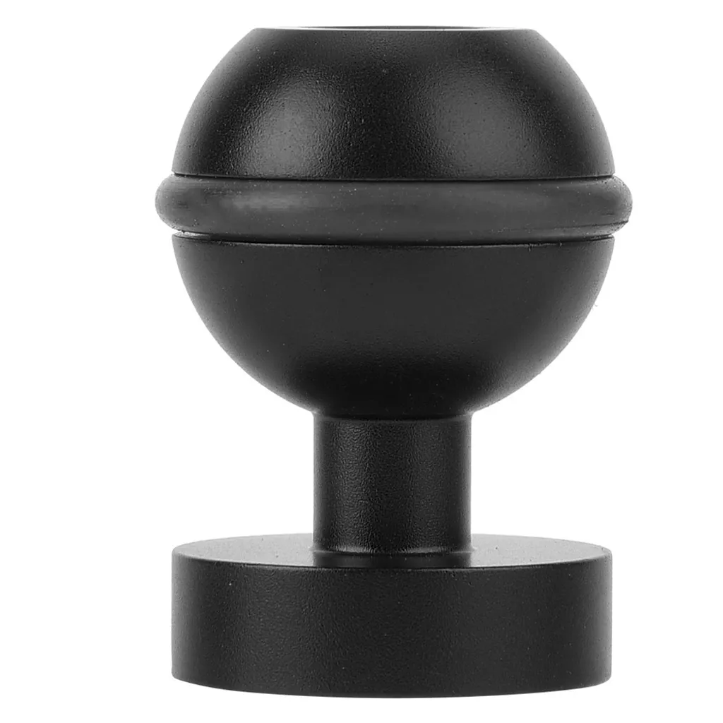 Adattatore Sfera 1" Alluminio per Diving Light e Action Camera 1/4" - 6