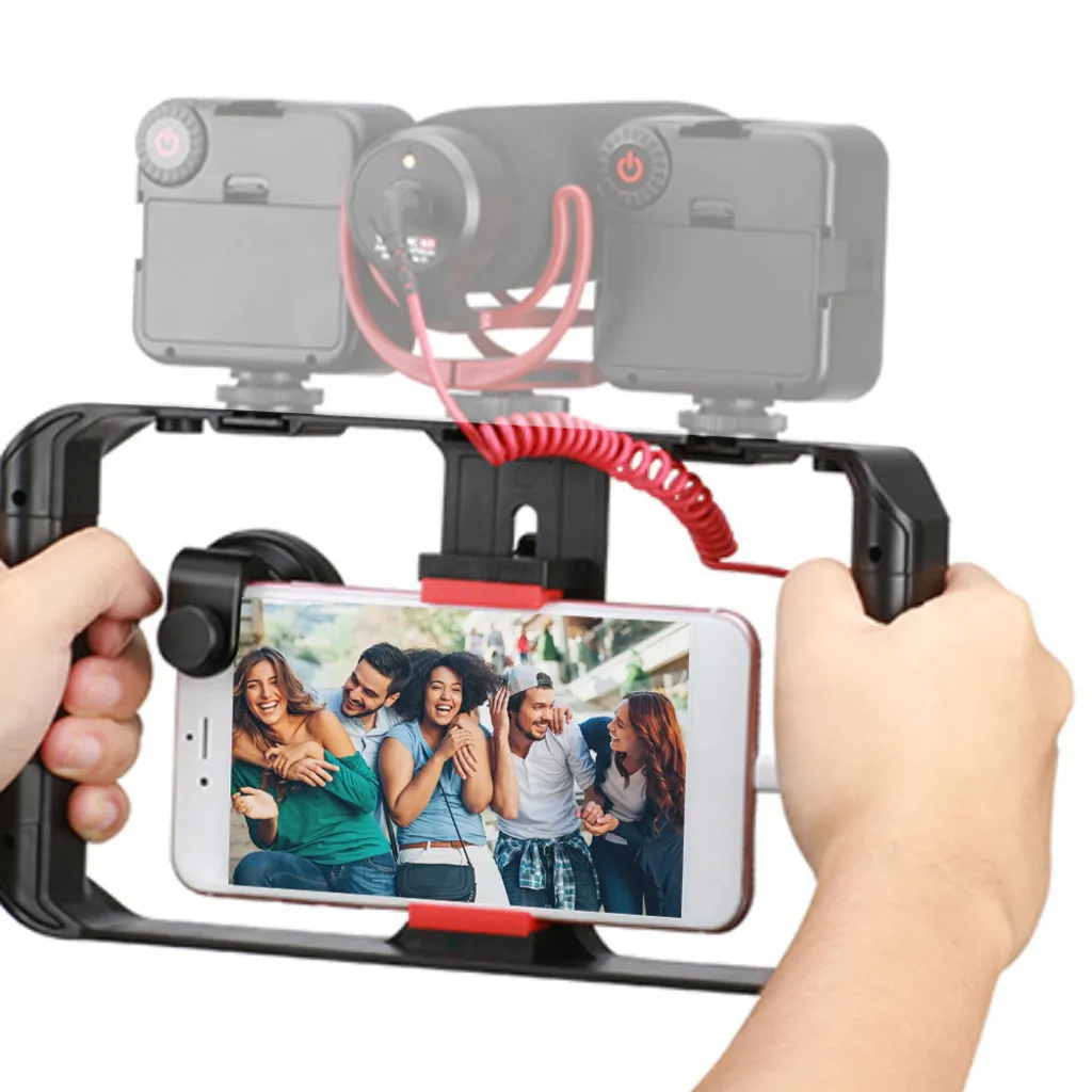 Gabbia per Conigli Telefono: Stabilizzatore Video Professionale Handheld - 6