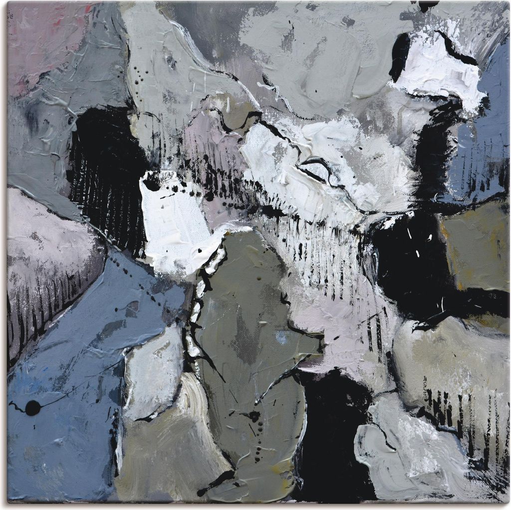 ARTland Leinwandbild Abstrakt XII Größe: 40x40 cm