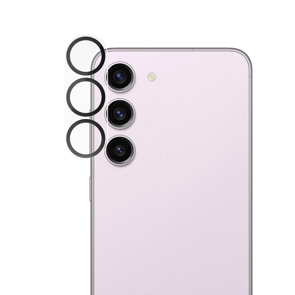 alkaya. Samsung Galaxy S23 Linsenschutz, Kameraschutzglas, Handykameraschutz - Transparent