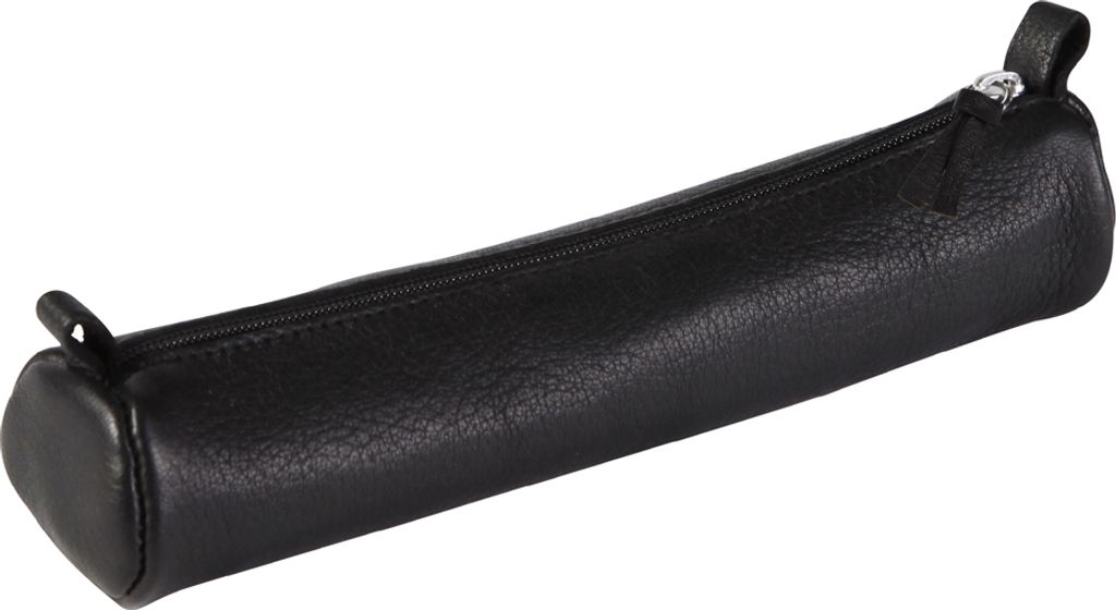Clairefontaine Schlamper-Rolle klein Leder schwarz