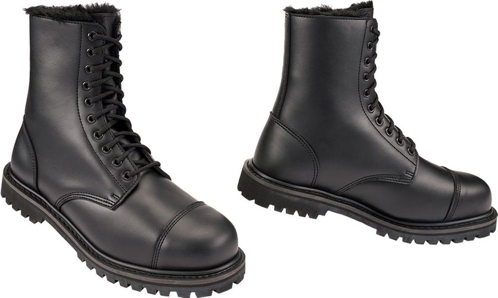 Brandit Boot Unisex Fur Phantom Boots 10 Eyes schwarz Basics Leder EU42