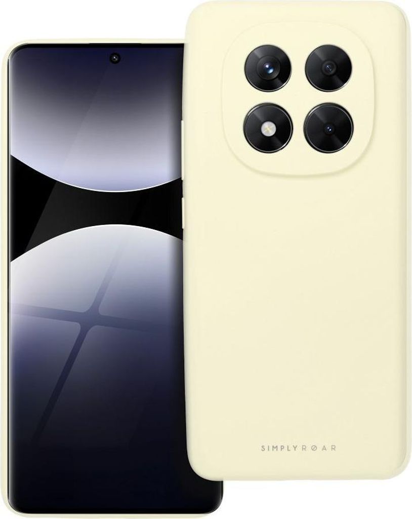 Roar Cloud-Skin Case - passend für XIAOMI Redmi Note 14 Pro+ 5G Hellgelb