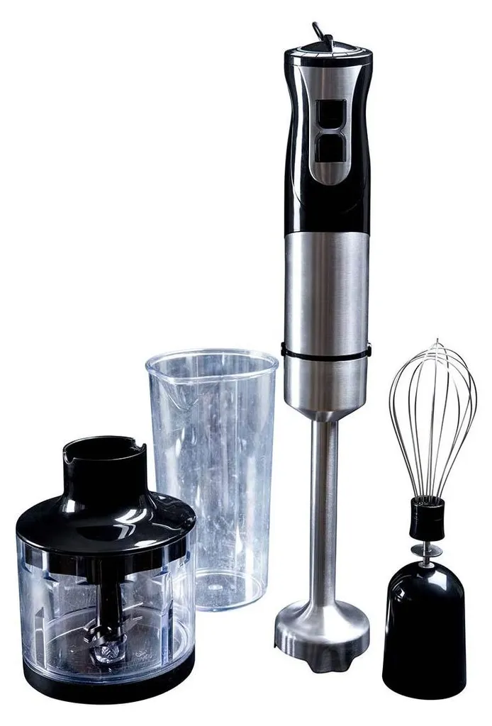 Mixeur main puissant 1000W Gastronoma 18210001 en acier inoxydable brossé