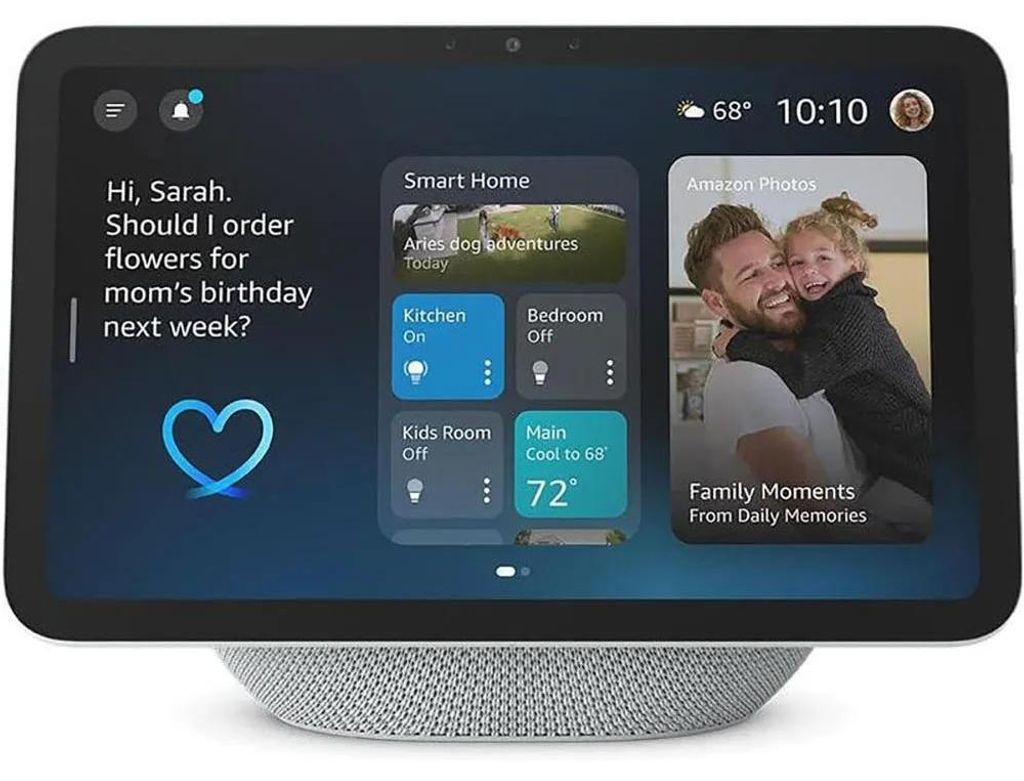 Amazon Echo Show 8 4 Gen Hd Display Mit 3d Audio Produktbild 