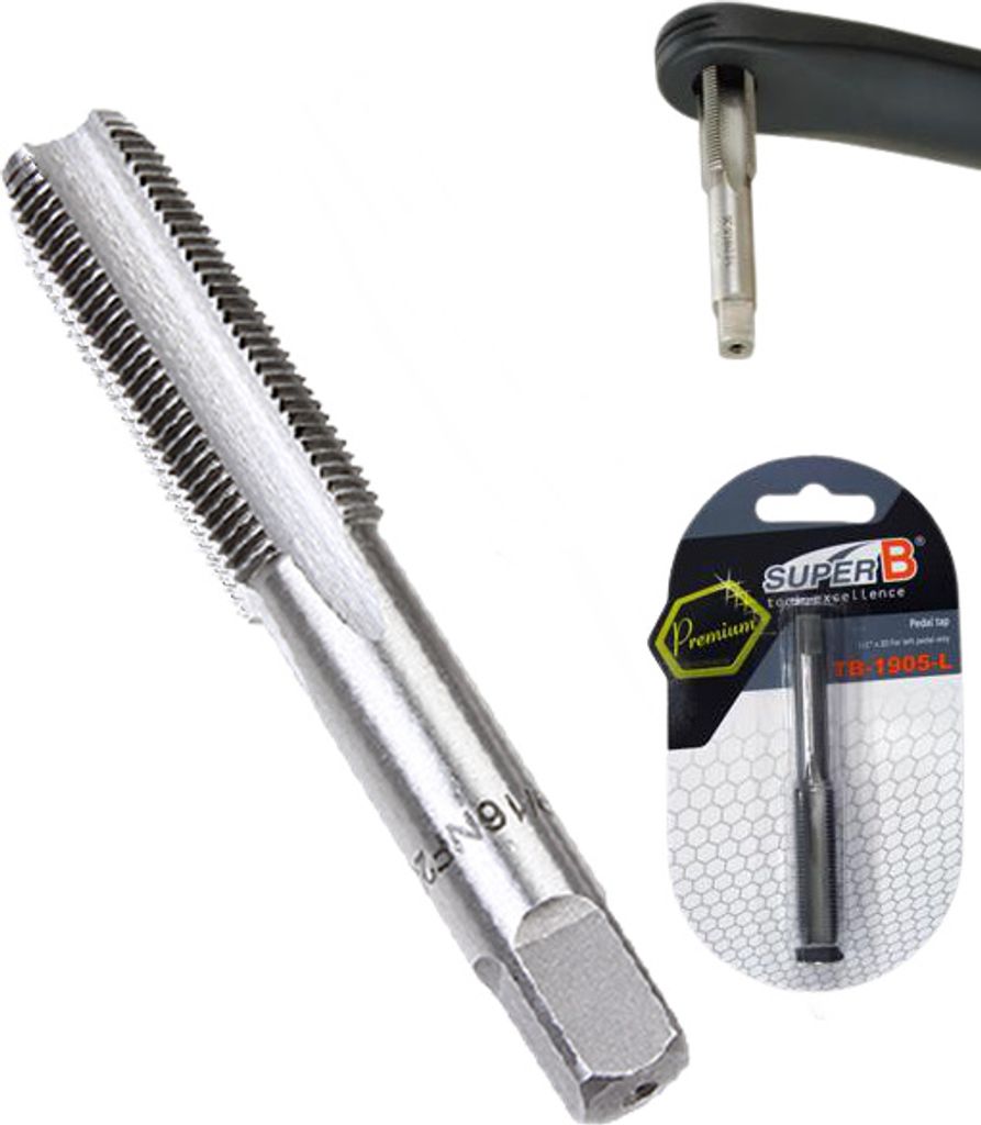 Rubinetto per pedale SUPER B 9/16''X20 Pedale destro Immagine del prodotto 