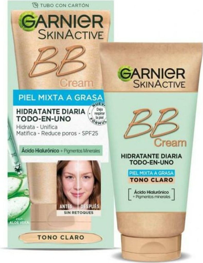 Garnier SKINACTIVE BB CREAM Kombination bis fettige Haut SPF25 #light