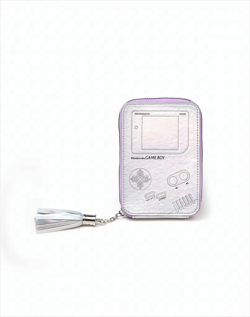 Ne perdez plus votre monnaie avec le Porte-monnaie Gameboy Nintendo Argent