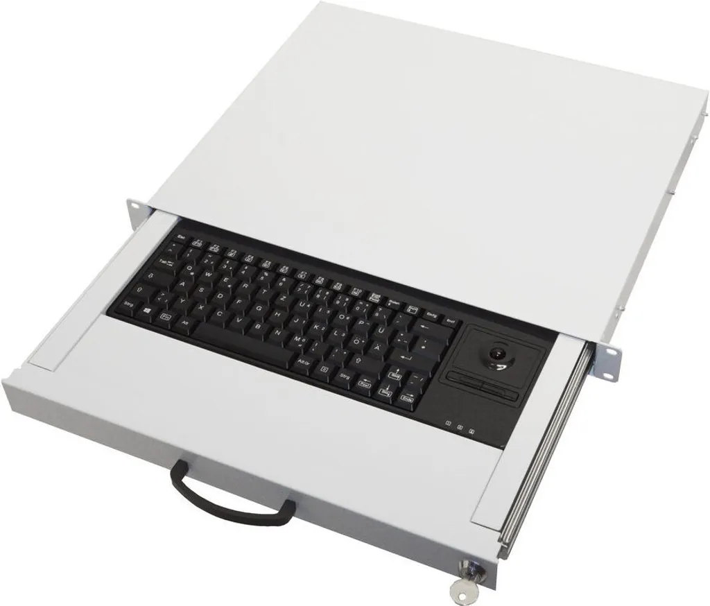 Clavier 1U avec Trackball : Gagnez de la Place dans votre Rack 19 Pouces