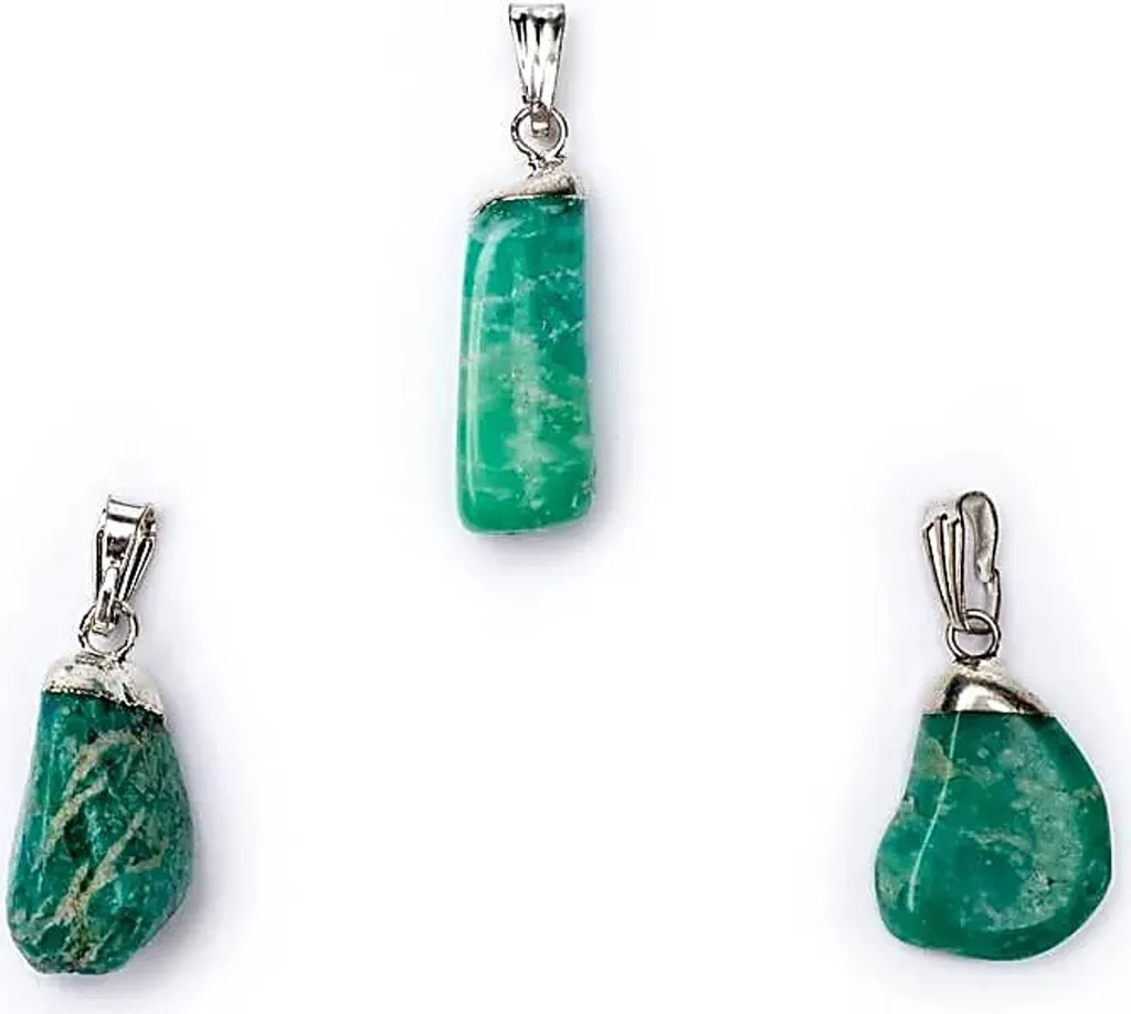 Pendentif Amazonite Prêt-à-Monter : Fini les Pierres Difficiles à Percer