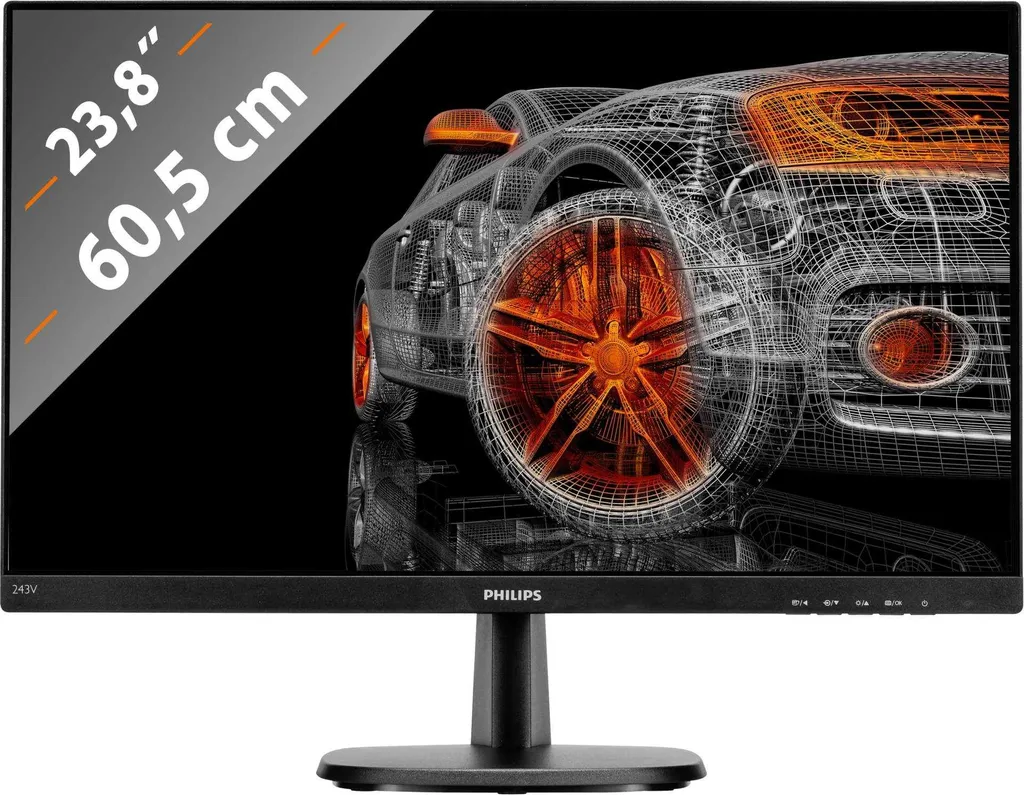 Écran PC Philips 24 Pouces Idéal pour le Télétravail à la Maison
