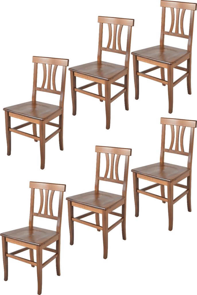 t m c s Tommychairs - Lot de 6 chaises ARTEMISIA pour la Image du produit 
