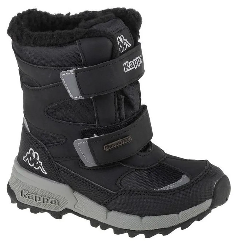 Kappa Cekis Tex PP13091 - Bottes de neige enfant noires taille 31,5 EU