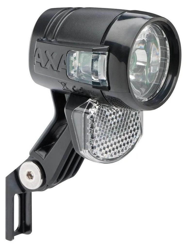 AXA Blueline 30 E-Bike LED-Scheinwerfer - 30 Lux Frontlicht mit Standlicht