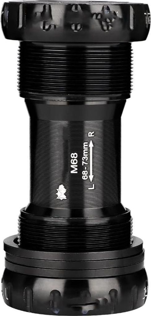 Middenas Tretlager 24mm für Mountainbike MTB - 68-73 mm Gewinde - 35-50Nm BC1.37-24T BB51 BB52
