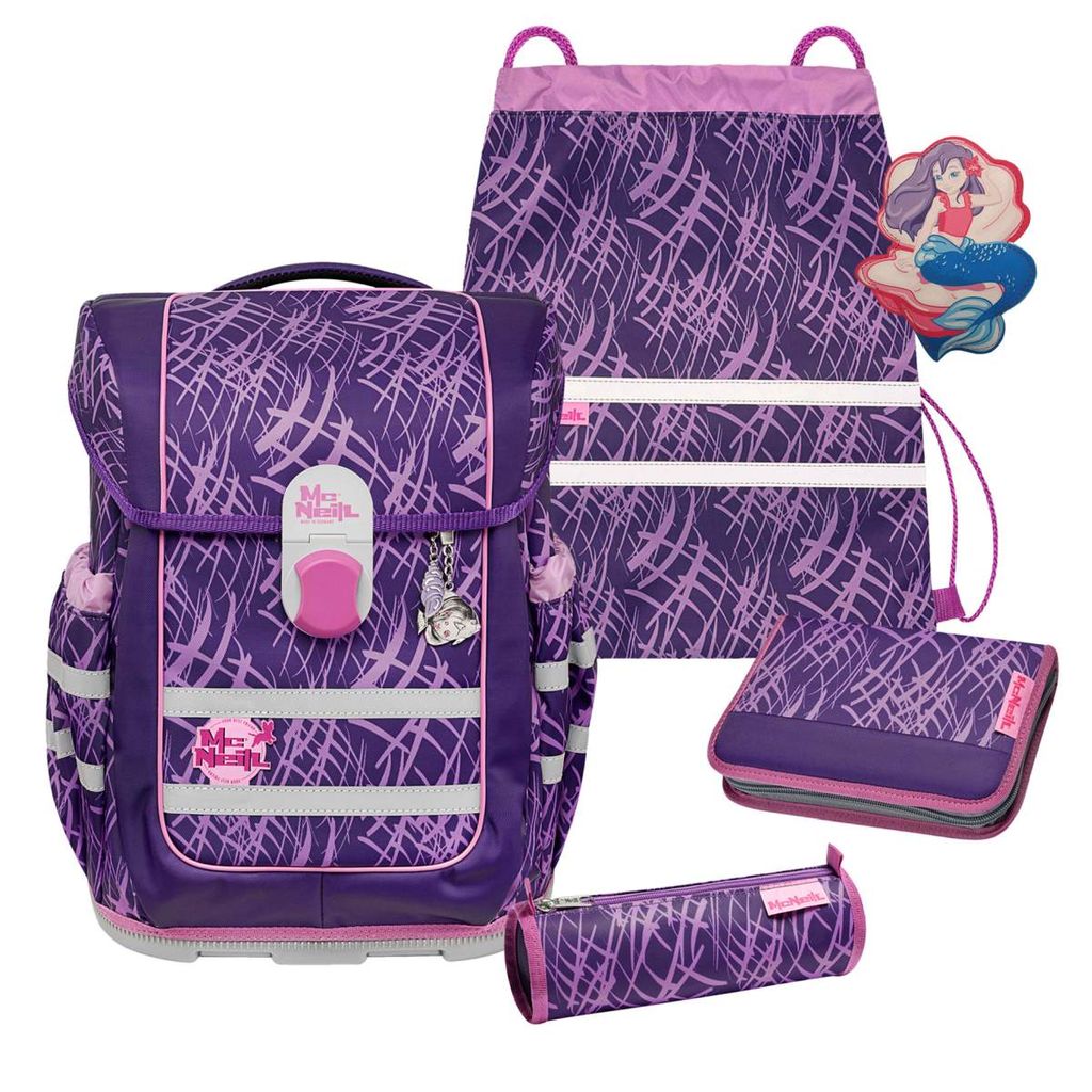 McNeill Schulranzen-Set Ergo Complete Sportbeutel Etui Produktbild 
