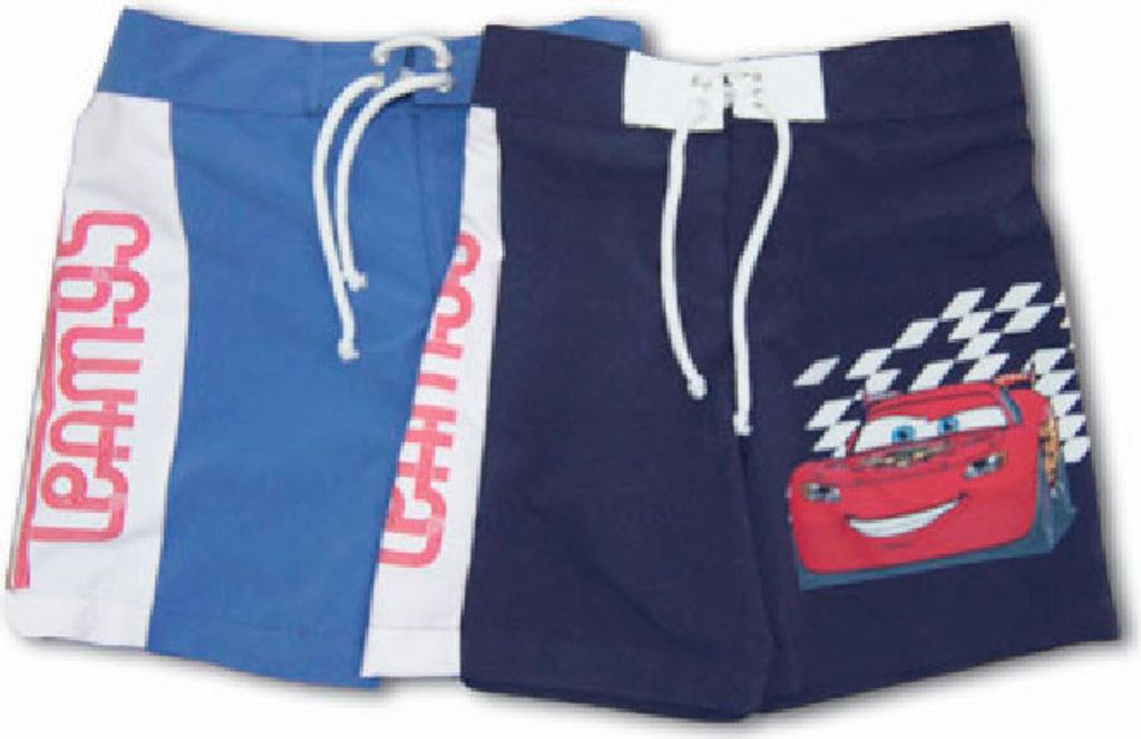 73842 Disney Cars Badeshorts Jungen – Dunkelblau, Gr. 98 – Coole Badehose mit Lightning McQueen Motiv, bequem & schnell trocknend, ideal für d...