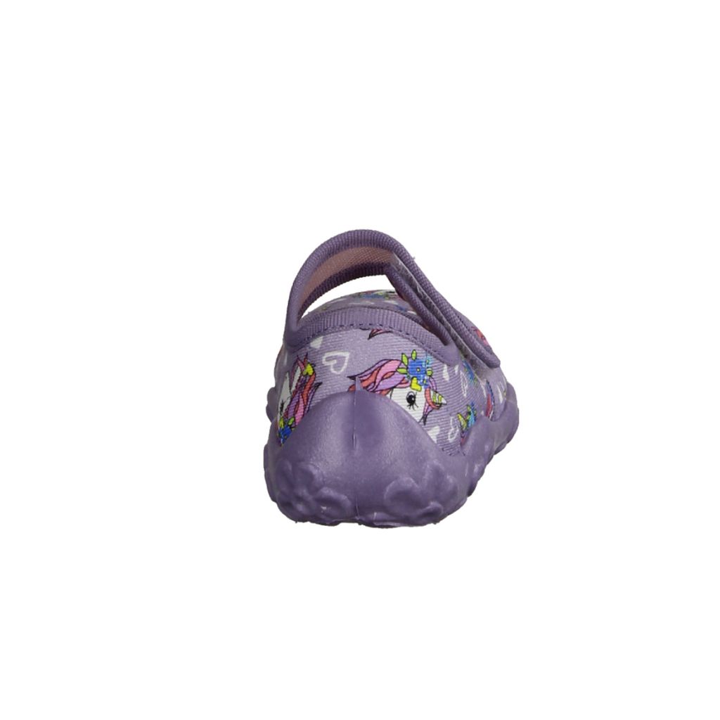 Superfit Kinder-Hausschuh Bonny Einhorn Lila-Mehrfarbig, Produktbild 4