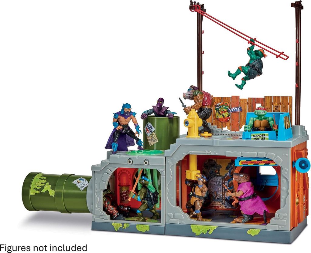Teenage Mutant Ninja Turtles Gebäude Secret Sewer Lid Produktbild 