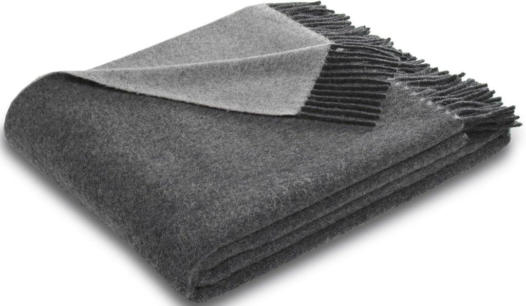 Biederlack Kaschmirplaid Farbe Anthracite-Grey Größe Produktbild 