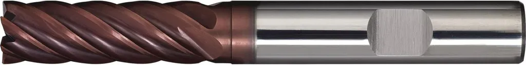 Fresa 10mm Z6 TiAlN Extra Lunga - Ottimizzata per Fresatura Trocoidale