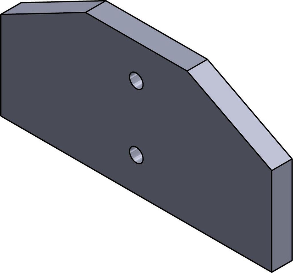 Heizgasumlenkplatte oben 400x195x30mm (Vermiculite) passend für Hark **
