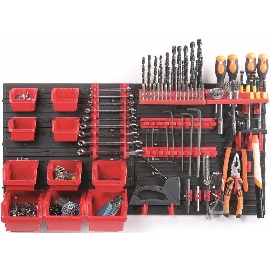 Set de 2 Fachböden de Wandwerkzeughalter, de Kunststoff, Produktbild 9