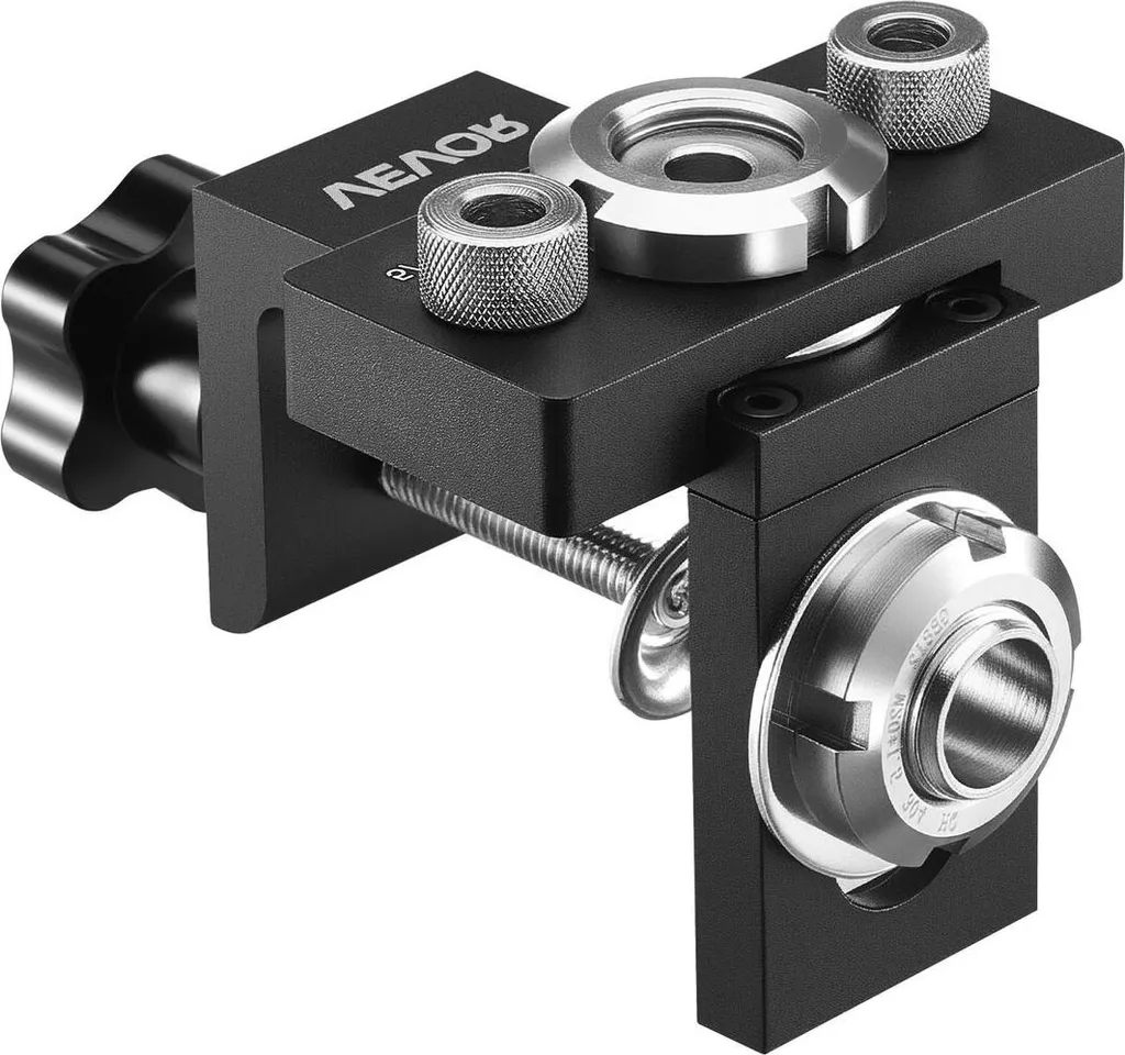 Kit de gabarit pour chevilles auto-centrant avec 3 forets de menuiserie - 10