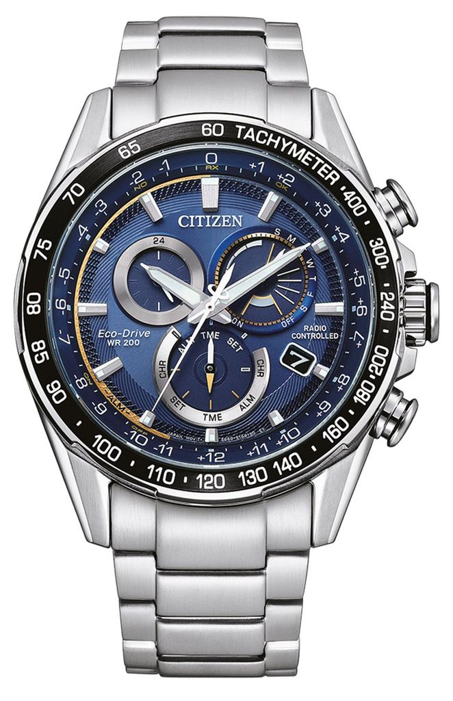 Citizen Chronograph Eco Drive Funk Herrenuhr Produktbild 