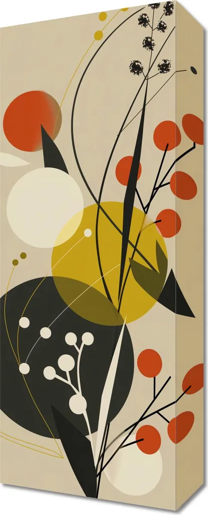Obraz Natura 20x50cm: Quadro Moderno Panoramico per Arredo Interni