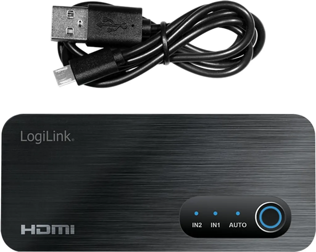 LogiLink HD0058 Switch HDMI 8K 60Hz 2x1 - Miglior Switch Gaming HDMI 2.1