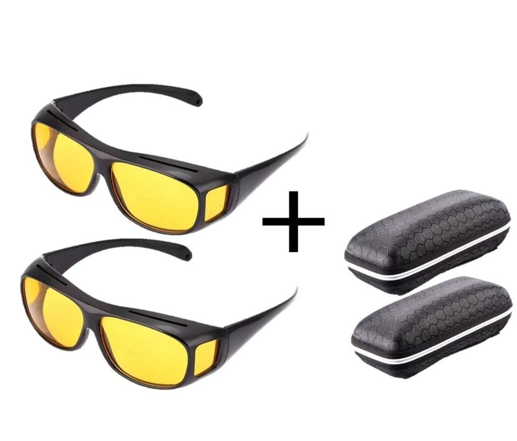 Stemap Nachtbrille für Auto | 2 STÜCK | Computerbrille | Produktbild 