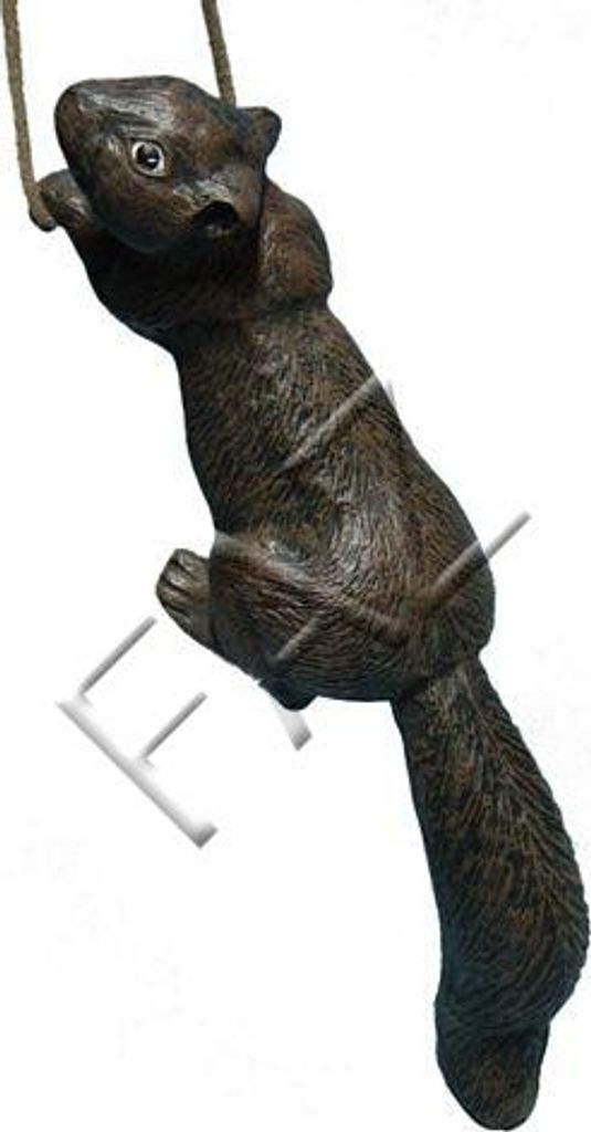 Design Eichhörnchen Figur Garten Statue Skulptur Figuren Skulpturen Deko Neu