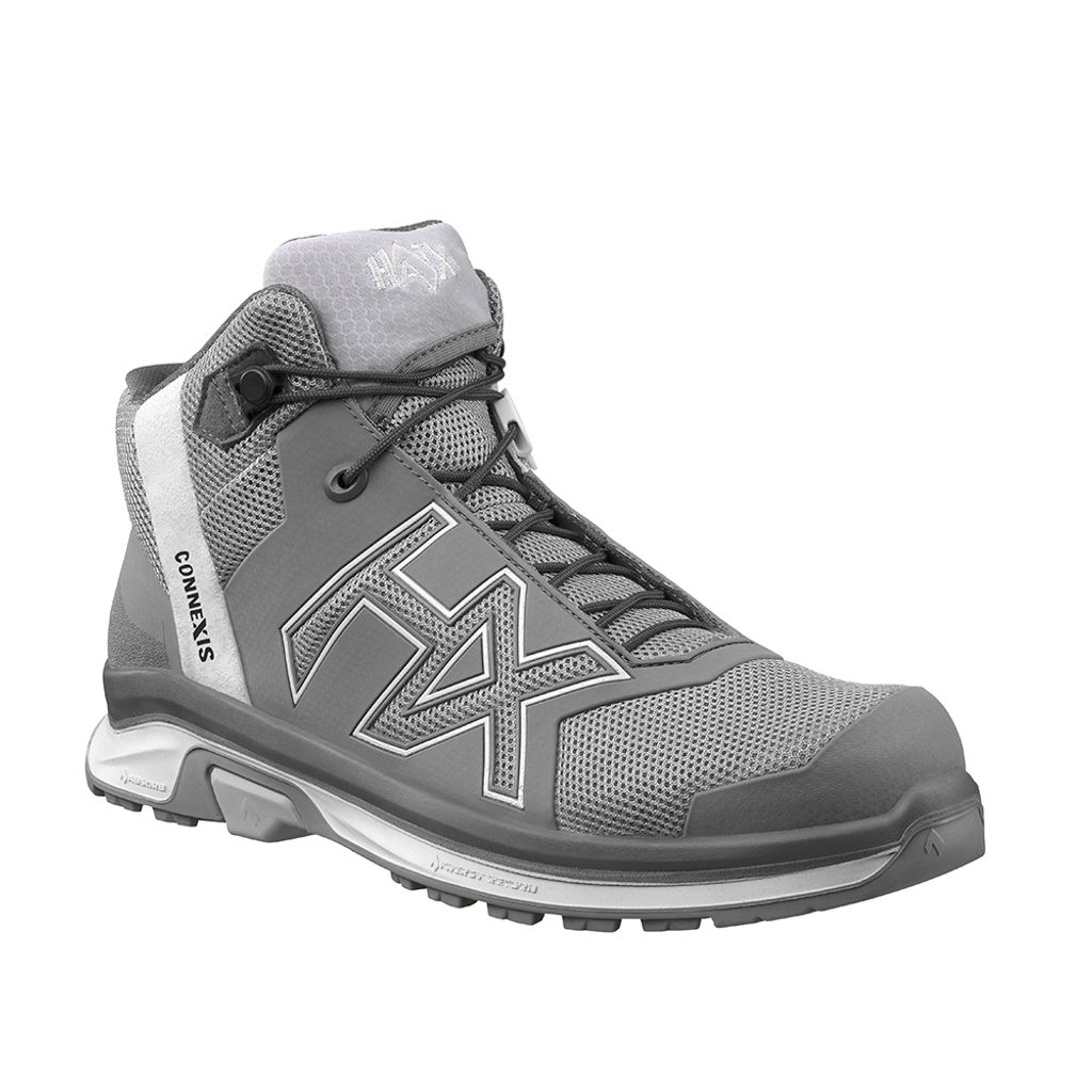 Haix CONNEXIS Go GTX Ws mid grau Gr. 81/2