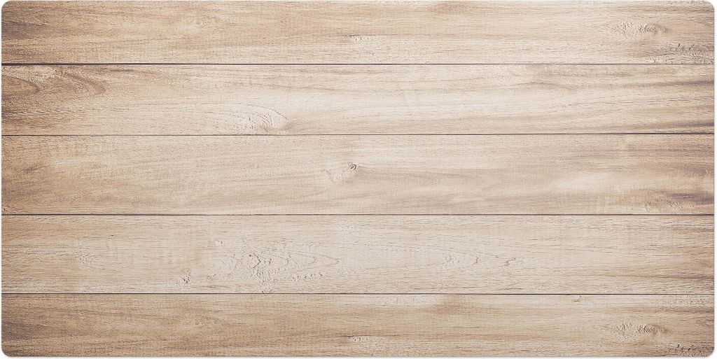 Holzstruktur– Schreibtischunterlage – Schreibtisch Tischunterlage – 100x50 cm – Unterlage Groß Schreibtischmatte
