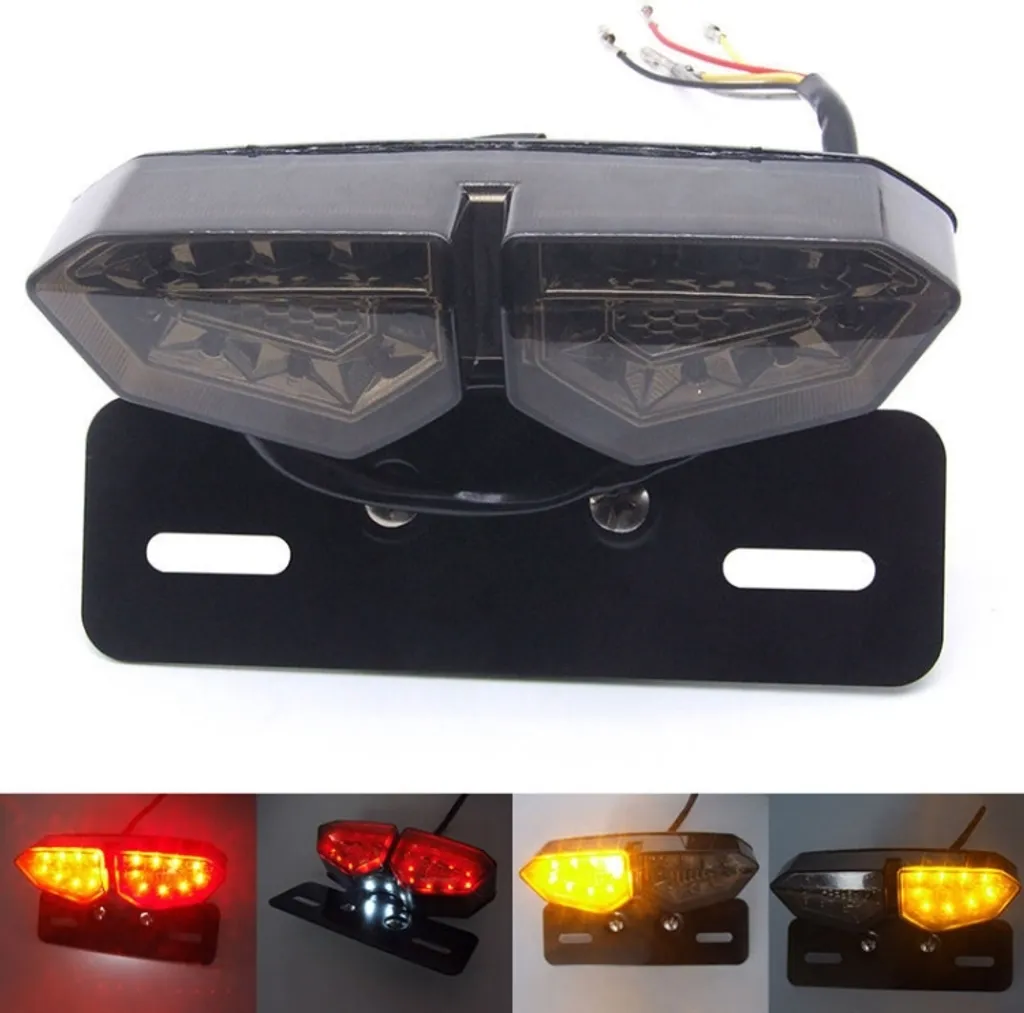 Fanale LED Moto Off-Road e Stradale - Luce Stop/Frecce Multifunzione