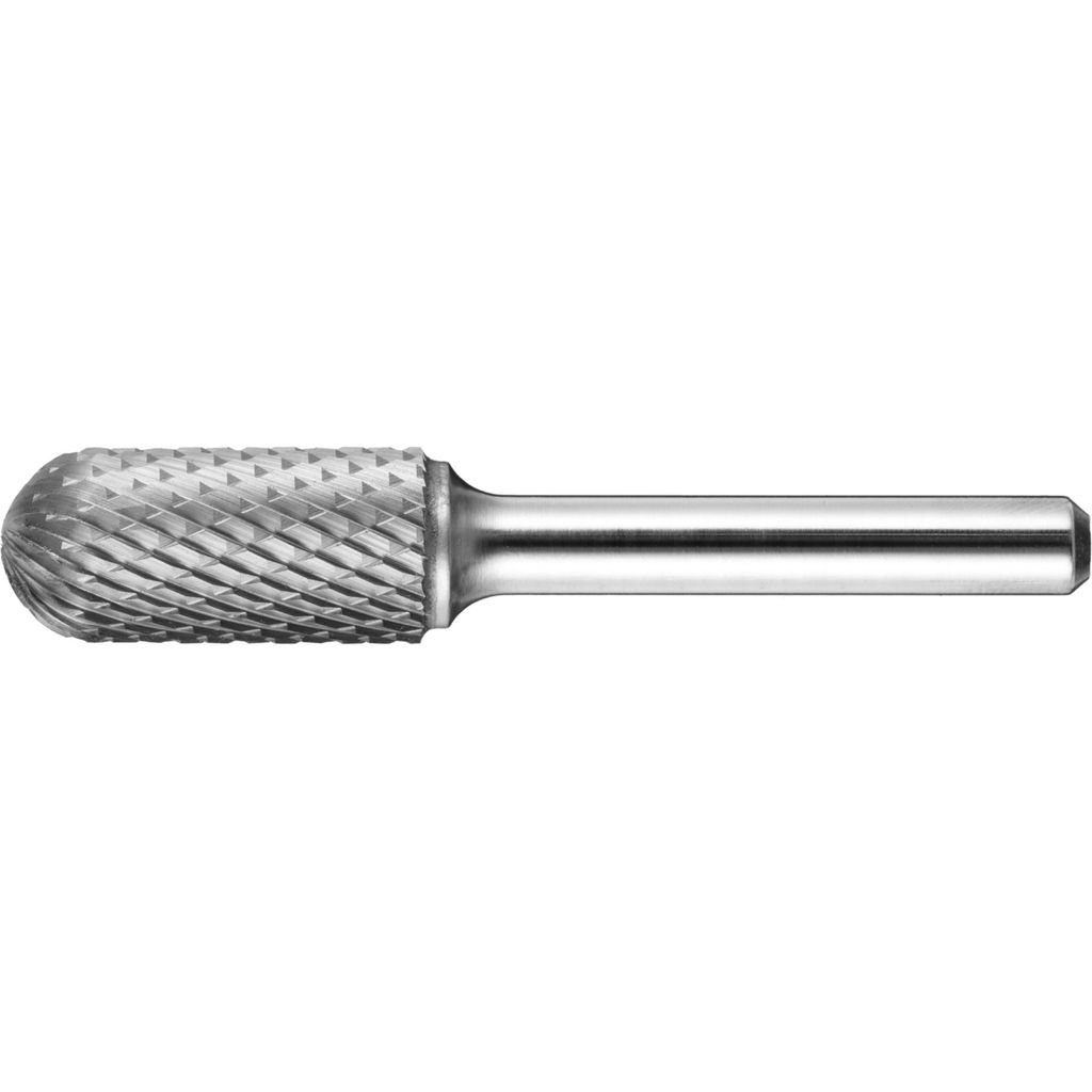 LUKAS Fräser HFC Walzenrundform für harte Werkstoffe 10x20 mm Schaft 6 mm | Verz. 4