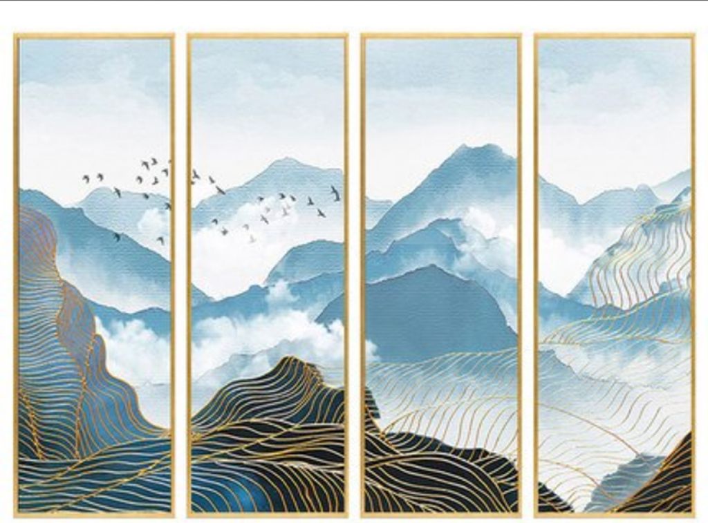 TPFLiving Kunstdruck LW-314 (OHNE RAHMEN) Poster - Leinwand - Wandbild - Hochauflösender Giclée-Druck, langlebig und hochwertig - Hochbildformat ...