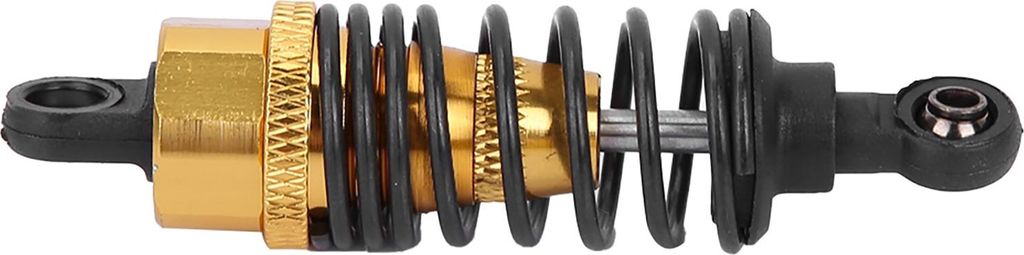 2PCS 1/10 Remote Control Car Metall Stoßdämpfer Dämpfer für 1:10 RC Car 68mm Gold