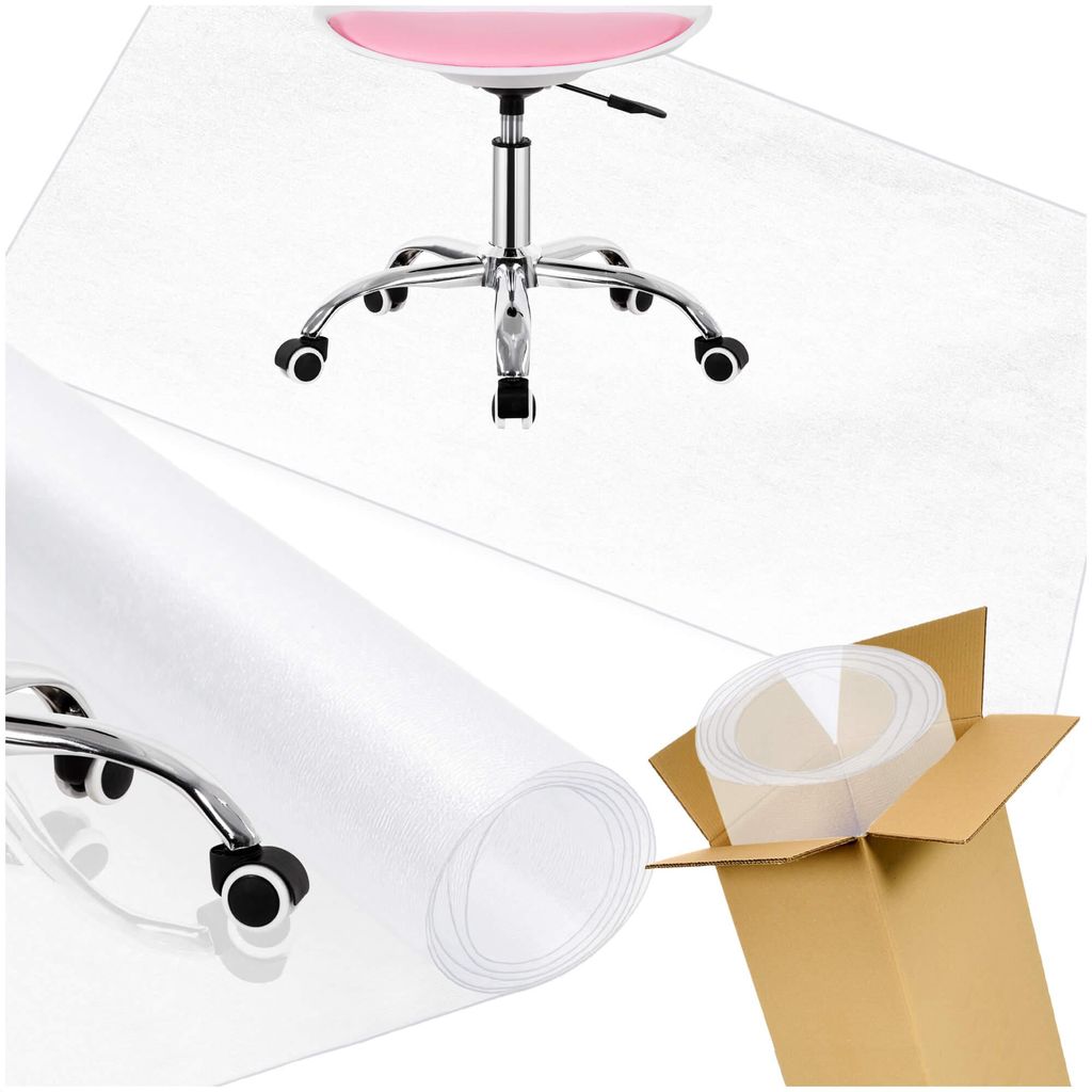 Springos Schutzmatte für Schreibtisch Tisch Boden Stuhlunterlage 120x90 cm transparent