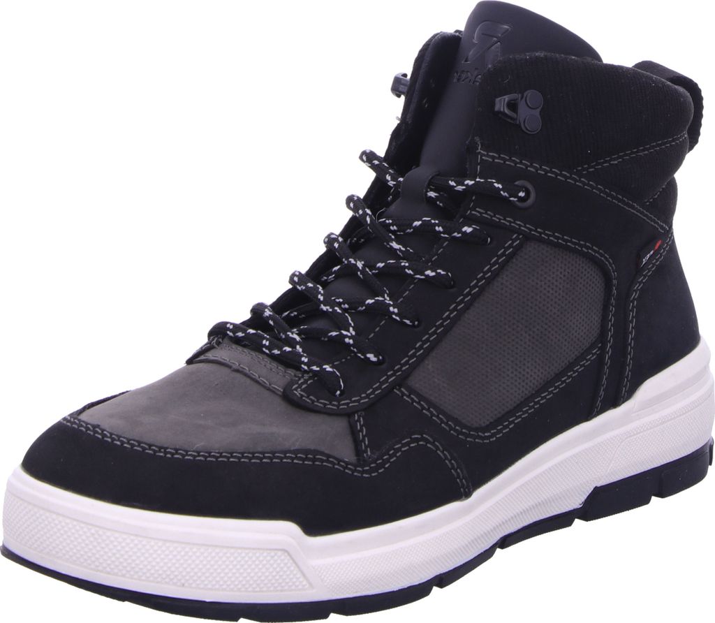 Rieker Herren Hightop-Sneaker 29378-43, 29378-44, 29378-45, 29378-47, 29378-40, 29378-41, 29378-42 RIE-U0073 schwarz/cenere/black 42