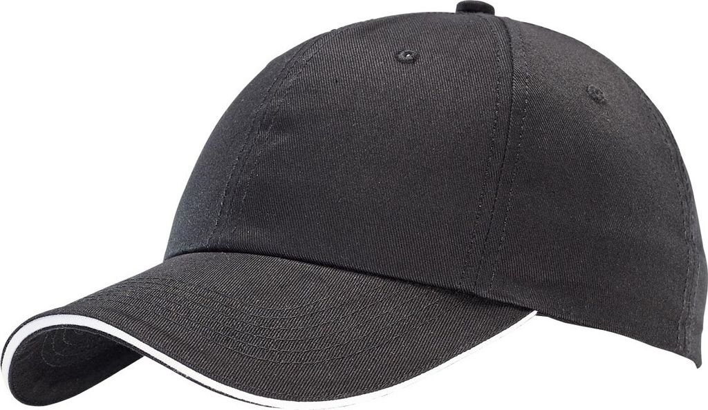 STRAUSS Cap schwarz Produktbild 