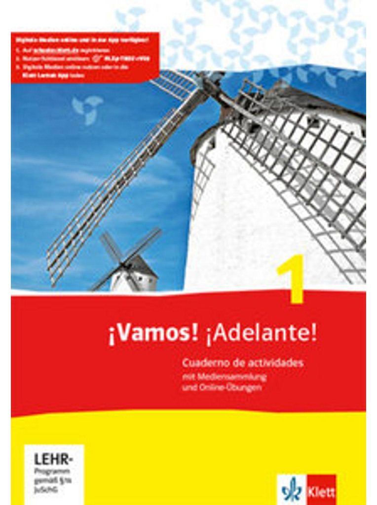 ¡Vamos! ¡Adelante! 1: Cuaderno de actividades mit Mediensammlung und Online-Übungen 1. Lernjahr (¡Vamos! ¡Adelante! Spanisch als 2. Fremdsprac...
