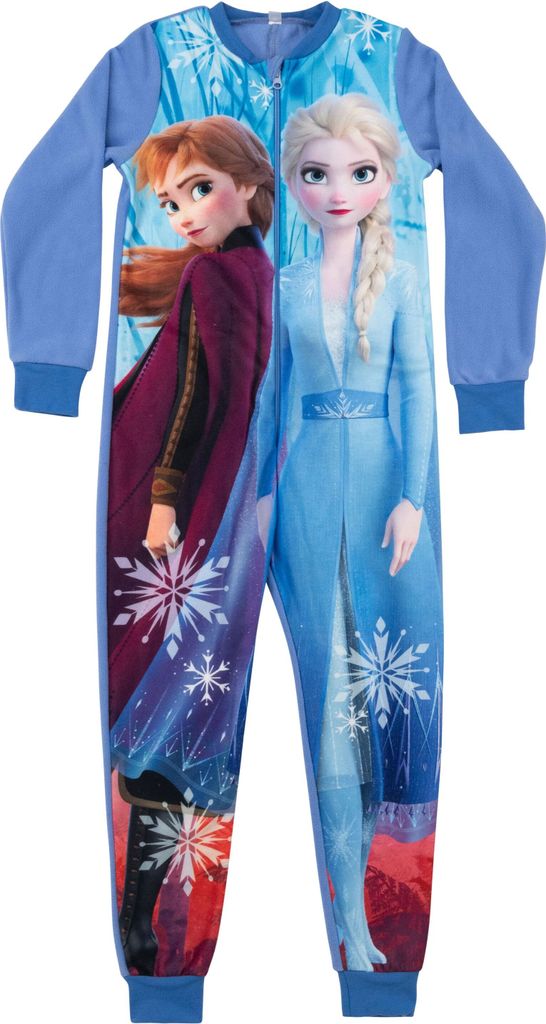 Disney Die Eiskönigin Jumpsuit für Mädchen - Elsa & Anna Produktbild 